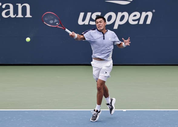 Brandon Nakashima, US Open Championships, Billie Jean King National Tennis Center, Flushing Meadows, New York, USA . Copyright: xJuergenxHasenkopfx