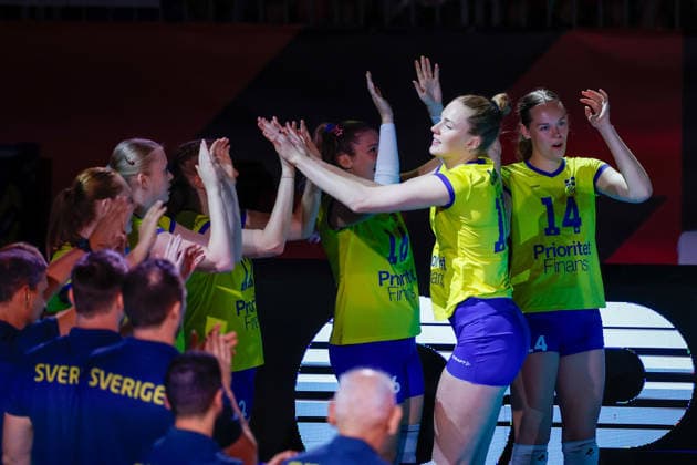 260902 Isabelle Haak of Sweden ahead of the CEV EuroVolley 2026 quarterfinal between Italy and Sweden on September 2, 2026 in Brno. Photo: Pavel Lebeda BILDBYRAN COP 18 XY0127 volleyboll volleyball cev eurovolley 2026 volleyboll-em kvartsfinal quarterfinal quarterfinals italy sverige sweden dam bbeng Copyright: PavelxLebeda BB260902BB338