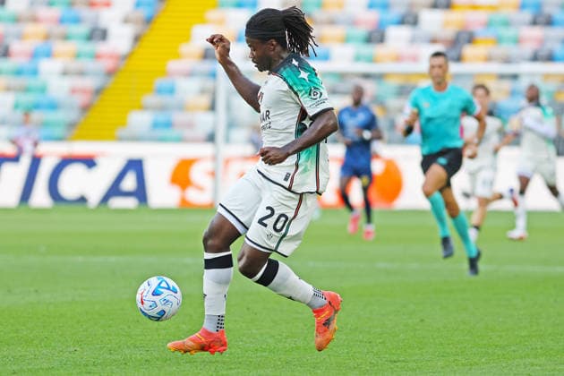 Venezia s richie sagrado during the Coppa Italia soccer match between Udinese and Venezia at the Friuli Stadium in Udine, north east Italy - September 02, 2026. - Soccer  Copyright: xAndreaxBressanutti LaPressex