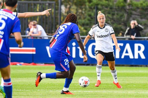 FOOTBALL : PSG vs Eintracht Francfort - UEFA Women™s Champions League - 02 09 2026 Hanna Bennison (Eintracht Francfort) PoissyFrance  Copyright: xBaptistexAutissierx