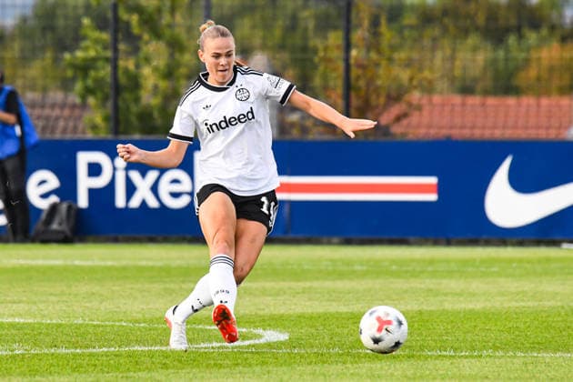 FOOTBALL : PSG vs Eintracht Francfort - UEFA Women™s Champions League - 02 09 2026 Marthine Ostenstad (Eintracht Francfort) PoissyFrance  Copyright: xBaptistexAutissierx