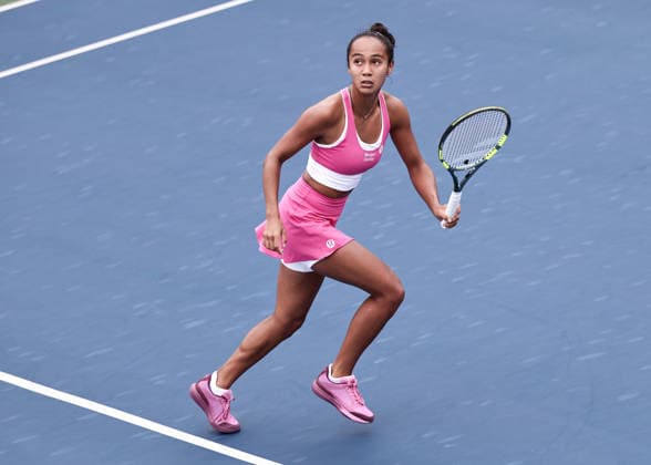 Leylah Fernandez, US Open Championships, Billie Jean King National Tennis Center, Flushing Meadows, New York, USA . Copyright: xJuergenxHasenkopfx