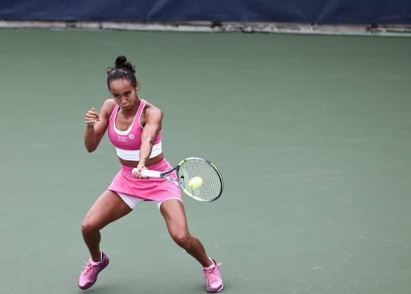Leylah Fernandez, US Open Championships, Billie Jean King National Tennis Center, Flushing Meadows, New York, USA . Copyright: xJuergenxHasenkopfx
