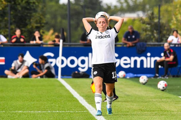 FOOTBALL : PSG vs Eintracht Francfort - UEFA Women™s Champions League - 02 09 2026 Nina Luhrssen (Eintracht Francfort) PoissyFrance  Copyright: xBaptistexAutissierx