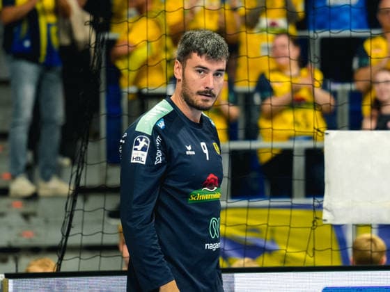 02.09.2026, xwppx, Handball Opel HBL, Rhein-Neckar-Löwen - VfL Gummersbach v.l. Jacob Agent Lassen (Rhein-Neckar Löwen) Mannheim
