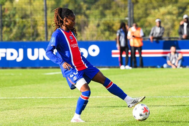 FOOTBALL : PSG vs Eintracht Francfort - UEFA Women™s Champions League - 02 09 2026 Tara Elimbi Gilbert (PSG) PoissyFrance  Copyright: xBaptistexAutissierx