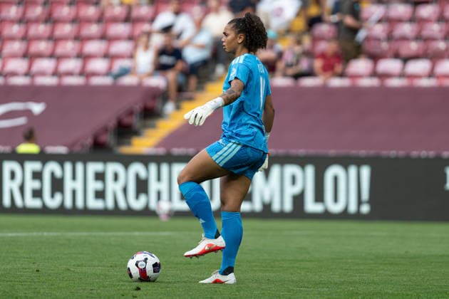GENEVA, SWITZERLAND - SEPTEMBER 2 : Jacintha Weimar of Servette in action during the UEFA Women s Champions League between Servette FC Chenois Féminin and AC Sparta Praha at Stade de Genève in Geneva, Switzerland. Copyright: xCarlaxBoticax xSPPx Sportspressphoto_SPR222187