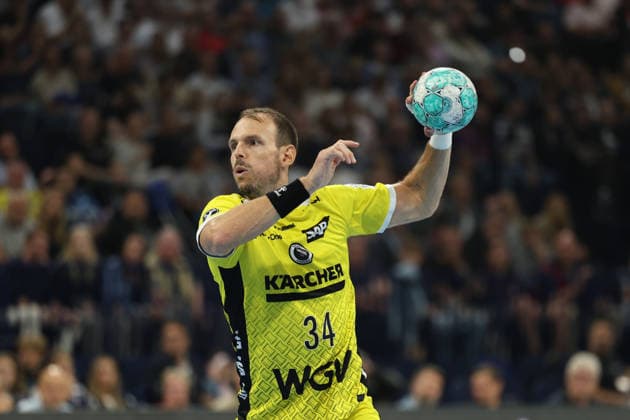 Handball I Herren I Saison 2026 2027 I Bundesliga I 2. Spieltag I Handball Club Hamburg - TVB Stuttgart I 02.09.2026 Kai Häfner (34, TVB Stuttgart) Hamburg Barclaycard Arena Hamburg Deutschland Copyright: xLobeca RalfxHomburgx