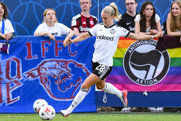 FOOTBALL : PSG vs Eintracht Francfort - UEFA Women™s Champions League - 02 09 2026 Rebecka Blomqvist (Eintracht Francfort) PoissyFrance  Copyright: xBaptistexAutissierx