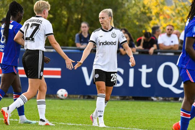 FOOTBALL : PSG vs Eintracht Francfort - UEFA Women™s Champions League - 02 09 2026 Rebecka Blomqvist (Eintracht Francfort) PoissyFrance  Copyright: xBaptistexAutissierx