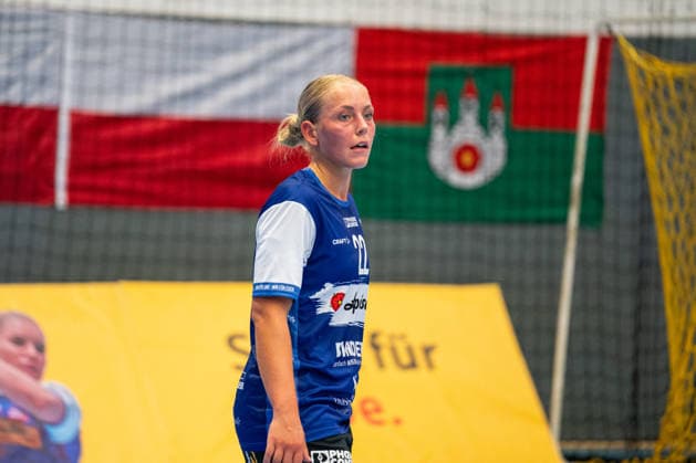 HSG Blomberg-Lippe (GER) vs. TuS Metzingen (GER), Handball, 1. Handball Bundesliga Frauen, Spieltag 2, Saison 2026 2027, Blomberg, 02.09.26 Judith Tietjen (HSG Blomberg-Lippe, 22) Blomberg Synflex-Arena an der Ulmenallee Deutschland