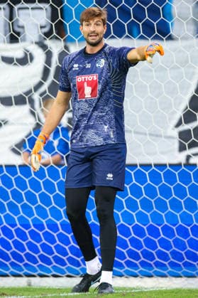 2. September 2026, Fussball, Brack Super League 2026 27, Runde 6, FC Luzern gegen FC Vaduz, Thermoplan Arena, Luzern, Schweiz Karlo Letica (30, FC Luzern) beim Aufwärmen Photo: Urs Ottiger