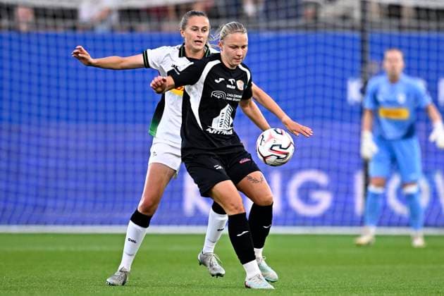 OH Leuven v KKS Czarina Sosnowiec - UEFA Women s Champions League LEUVEN, BELGIUM - SEPTEMBER 02 : Biesmans Julie midfielder of OH Leuven during the UEFA Women s Champions League 2026 2027 third qualifying round second leg match between OH Leuven and KKS Czarina Sosnowiec on September 2, 2026 in Leuven, Belgium, 02 09 2026 Leuven Belgium  Copyright: xTomasxSiskx