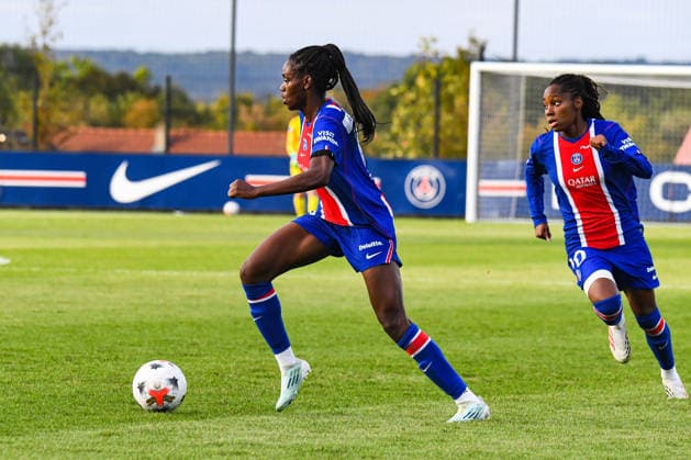 FOOTBALL : PSG vs Eintracht Francfort - UEFA Women™s Champions League - 02 09 2026 Naomie Feller (PSG) PoissyFrance  Copyright: xBaptistexAutissierx