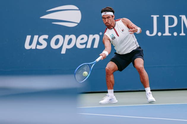 US Open tennis tournament - Day 4 Yunchaokete Bu of China in action against Rafael Jodar of Spain during the Men s Singles second round match of the US Open Tennis Championships, in Flushing Meadows, New York, USA, 02 September 2026. FLUSHING MEADOWS NEW YORK United States  Copyright: xOLGAxFEDOROVAx