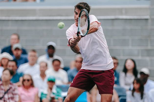 US Open tennis tournament - Day 4 Rafael Jodar of Spain in action against Yunchaokete Bu of China during the Men s Singles second round match of the US Open Tennis Championships, in Flushing Meadows, New York, USA, 02 September 2026. FLUSHING MEADOWS NEW YORK United States  Copyright: xOLGAxFEDOROVAx