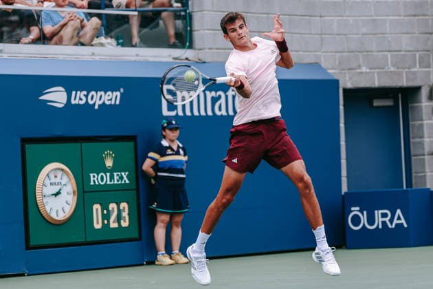 US Open tennis tournament - Day 4 Rafael Jodar of Spain in action against Yunchaokete Bu of China during the Men s Singles second round match of the US Open Tennis Championships, in Flushing Meadows, New York, USA, 02 September 2026. FLUSHING MEADOWS NEW YORK United States  Copyright: xOLGAxFEDOROVAx