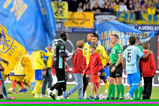 Sint-Truidense VV v Royale Union Saint-Gilloise - Jupiler Pro League SINT-TRUIDEN, BELGIUM - SEPTEMBER 02 : players on the pitch during the Jupiler Pro League match between Sint-Truidense VV and Royale Union Saint-Gilloise on September 2, 2026 in Sint-Truiden, Belgium, 02 09 2026 Sint-Truiden Belgium  Copyright: xSesx