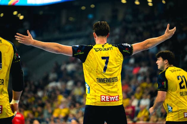 02.09.2026, xwppx, Handball Opel HBL, Rhein-Neckar-Löwen - VfL Gummersbach v.l. Robert Timmermeister (Rhein-Neckar Löwen) Mannheim