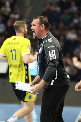 Handball I Herren I Saison 2026 2027 I Bundesliga I 2. Spieltag I Handball Club Hamburg - TVB Stuttgart I 02.09.2026 Misha Kaufmann (TVB Stuttgart) Hamburg Barclaycard Arena Hamburg Deutschland Copyright: xLobeca RalfxHomburgx