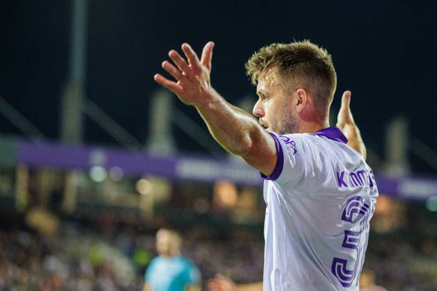 Patrick Kammerbauer (VfL Osnabrueck, 31) gestikuliert GER, VfL Osnabrueck vs. FC Bayern Muenchen, Fussball, DFB-Pokal, 1. Runde, Spielzeit 2026 2027, 02.09.2026 DFL Regulations prohibit any use of photographers as image sequences and or quasi-video. GER, VfL Osnabrueck vs. FC Bayern Muenchen, Fussball, DFB-Pokal, 1. Runde, Spielzeit 2026 2027, 02.09.2026 Osnabrueck Copyright: xEibner-Pressefoto JanxRollingerx EP_JSK