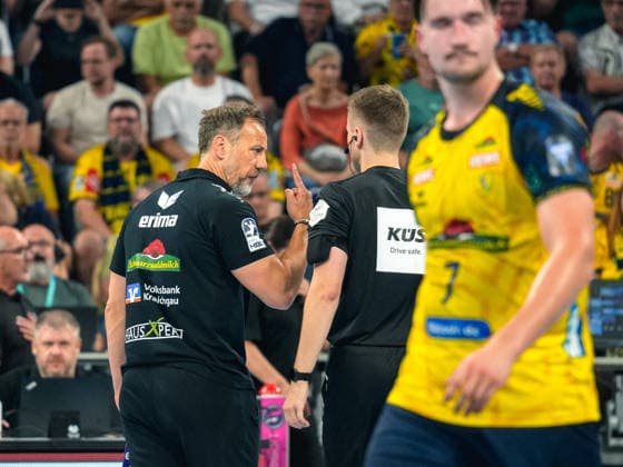 02.09.2026, xwppx, Handball Opel HBL, Rhein-Neckar-Löwen - VfL Gummersbach v.l. Maik Machulla (Trainer Rhein-Neckar Löwen) und Darnel Jansen Mannheim