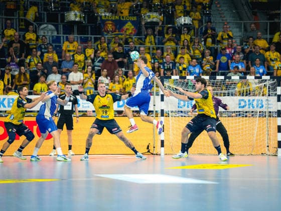 02.09.2026, xwppx, Handball Opel HBL, Rhein-Neckar-Löwen - VfL Gummersbach v.l. Angriff VfL Gummersbach Mannheim