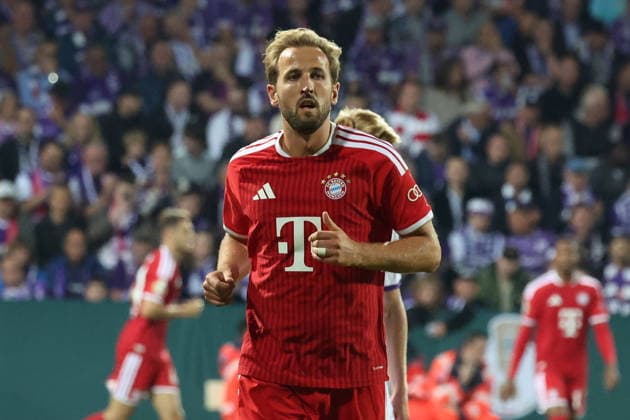 02.09.2026, xrekx, Fussball DFB Pokal 1.Runde, VfL Osnabrueck - FC Bayern München v.l. Harry Kane (FC Bayern Muenchen) Osnabrueck
