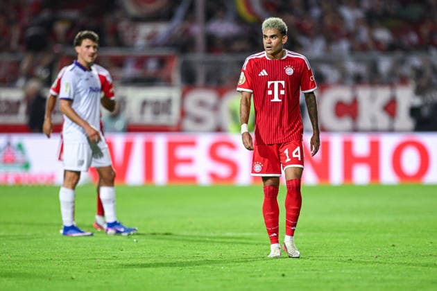 02.09.2026, Fussball, DFB-Pokal, VfL Osnabrück - FC Bayern München, Luis Diaz (FC Bayern München) xRHR-FOTO DEx Copyright: TeresaxKroeger RHR-FOTOx RHR-FOTO DE