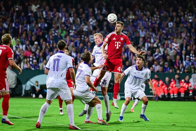 02.09.2026, Fussball, DFB-Pokal, VfL Osnabrück - FC Bayern München, Josip Stanisic (FC Bayern München) xRHR-FOTO DEx Copyright: TeresaxKroeger RHR-FOTOx RHR-FOTO DE