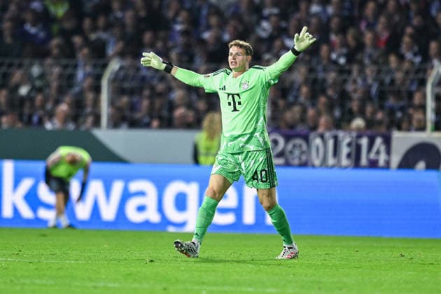 02.09.2026, Fussball, DFB-Pokal, VfL Osnabrück - FC Bayern München, Jonas Urbig (FC Bayern München) xRHR-FOTO DEx Copyright: TeresaxKroeger RHR-FOTOx RHR-FOTO DE