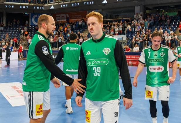 02.09.2026 - Handball - 1. Bundesliga OPEL HBL - Saison 2026 2027 - 02. Spieltag: HC Erlangen Metropolregion Nürnberg HCE - TSV Hannover-Burgdorf ( Die Recken ) - DaMa - xdaxmax - Tim Zechel (55, TSV Hannover-Burgdorf ) Lukas Stutzke (39, TSV Hannover-Burgdorf ) Leif Tissier (7, TSV Hannover-Burgdorf )