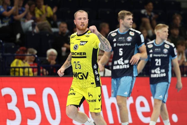 Handball I Herren I Saison 2026 2027 I Bundesliga I 2. Spieltag I Handball Club Hamburg - TVB Stuttgart I 02.09.2026 Patrick Zieker (25, TVB Stuttgart) Hamburg Barclaycard Arena Hamburg Deutschland Copyright: xLobeca RalfxHomburgx