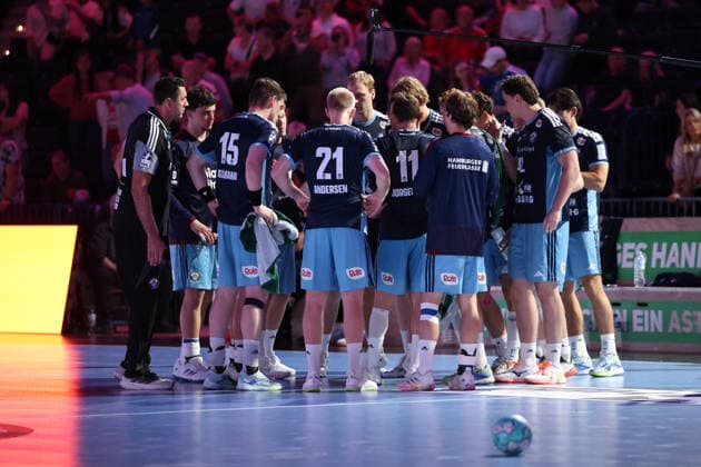 Handball I Herren I Saison 2026 2027 I Bundesliga I 2. Spieltag I Handball Club Hamburg - TVB Stuttgart I 02.09.2026 Handball Club Hamburg beim timeout Hamburg Barclaycard Arena Hamburg Deutschland Copyright: xLobeca RalfxHomburgx
