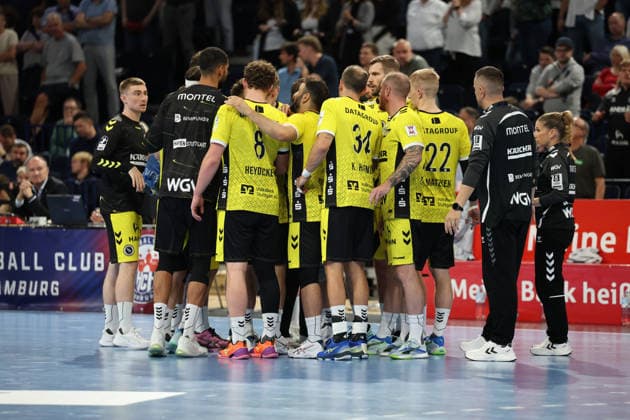Handball I Herren I Saison 2026 2027 I Bundesliga I 2. Spieltag I Handball Club Hamburg - TVB Stuttgart I 02.09.2026 TVB Stuttgart Hamburg Barclaycard Arena Hamburg Deutschland Copyright: xLobeca RalfxHomburgx