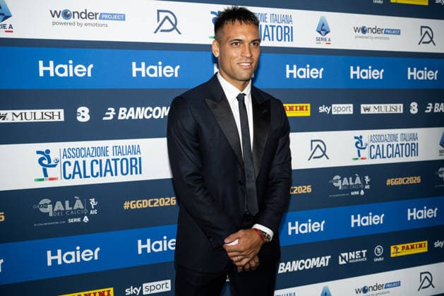 IPA88043456 - Lautaro Martinez - AIC 2026 Grand Soccer Gala, at the Teatro alla Scala in Milan, Italy, on September 2, 2026.  Copyright: xRiccardoxSpadettoxDexPaulis IPAxSportx xx 88043456