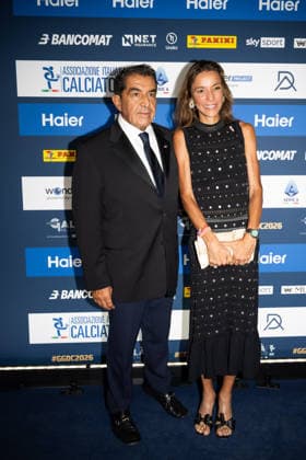 IPA88043471 - Paolo Zampolli and his wife - AIC 2026 Gran Gala del Calcio, at Teatro alla Scala in Milan, Italy, on September 2, 2026.  Copyright: xRiccardoxSpadettoxDexPaulis IPAxSportx xx 88043471