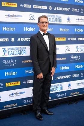 IPA88044347 - Fabio Capello - AIC 2026 Grand Soccer Gala, at the Teatro alla Scala in Milan, Italy, on September 2, 2026.  Copyright: xRiccardoxSpadettoxDexPaulis IPAxSportx xx 88044347