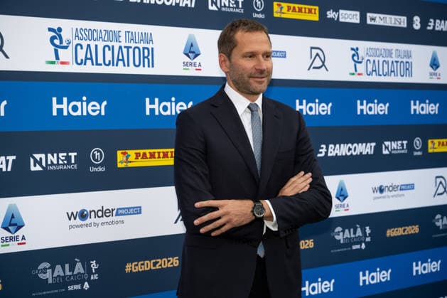 IPA88044377 - Carlarberto Ludi - AIC 2026 Grand Soccer Gala, at the Teatro alla Scala in Milan, Italy, on September 2, 2026.  Copyright: xRiccardoxSpadettoxDexPaulis IPAxSportx xx 88044377