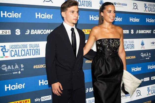 IPA88044386 - Francisco Conceicao and Matilde Neiva - AIC 2026 Grand Soccer Gala, at the Teatro alla Scala in Milan, Italy, on September 2, 2026.  Copyright: xRiccardoxSpadettoxDexPaulis IPAxSportx xx 88044386