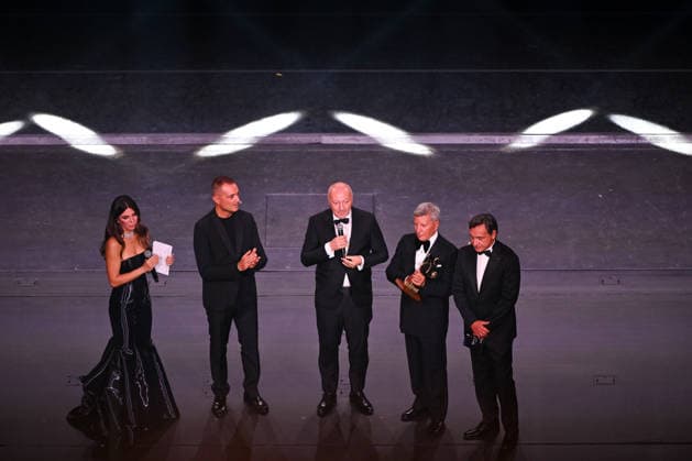 Gran Gala Del Calcio AIC Giuseppe Marotta, president of FC Internazionale, is seen on stage during the Gran Gala del Calcio AIC at La Scala theater in Milan, Italy, on September 2, 2026. Milano Italy Milano Italy  Copyright: xTizianoxBallabiox originalFilename:ballabio-grangald260902_npjHc.jpg