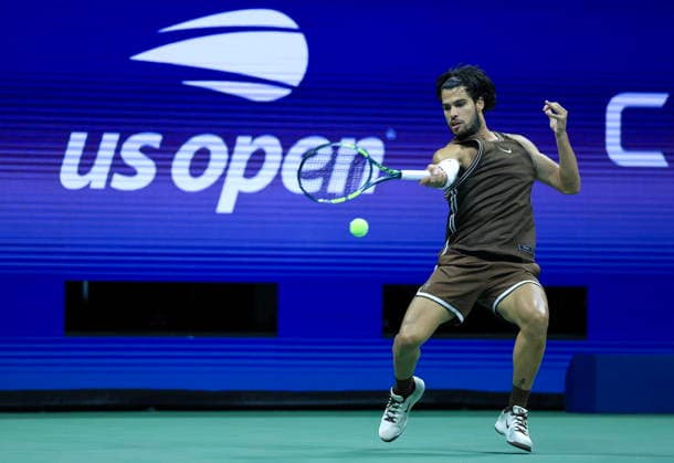 US Open tennis tournament - Day 4 Carlos Alcaraz of Spain in action against Jaime Faria of Portugal during their Men s Singles second round match at the US Open Tennis Championships in Flushing Meadows, New York, USA, 02 September 2026. FLUSHING MEADOWS NEW YORK United States  Copyright: xCRISTOBALxHERRERA-ULASHKEVICHx
