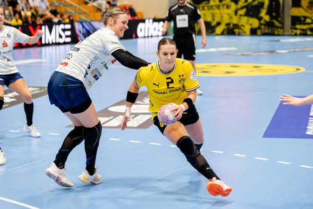 Dortmund, 02.09.2026, Handball, Damen, Bundesliga, 2. Spielatg, BVB Borussia Dortmund - Union Neckarsulm Mareike Thomaier (BVB, 2) während des Spiels