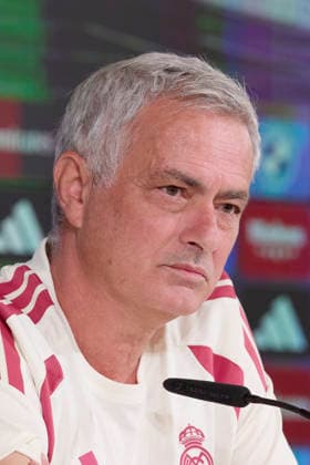 ESP: Jose Mourinho coach Real Madrid attends to a press conference, PK, Pressekonferenz Jose Mourinho, head coach of Real Madrid, attends his press conference, PK, Pressekonferenz during the training day of Real Madrid ahead the Spanish League, LaLiga EA Sports, football match against Real Betis at Ciudad Deportiva Real Madrid in Valdebebas, Madrid, on September 3, 2026, Spain Copyright: xAgenciaxLOFx