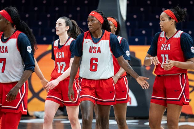 United States Team Practice - FIBA Women s Basketball World Cup 2026. Rhyne Howard is seen during practice of the United States national team, Nationalteam at the FIBA Women s Basketball World Cup 2026 in Berlin, Germany, on September 3, 2026. Berlin Germany  Copyright: xMarcinxGolbax originalFilename:golba-unitedst260903_npG6m.jpg