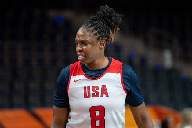 United States Team Practice - FIBA Women s Basketball World Cup 2026. Chelsea Gray practices with the United States national team, Nationalteam at the FIBA Women s Basketball World Cup 2026 in Berlin, Germany, on September 3, 2026. Berlin Germany  Copyright: xMarcinxGolbax originalFilename:golba-unitedst260903_npNX4.jpg
