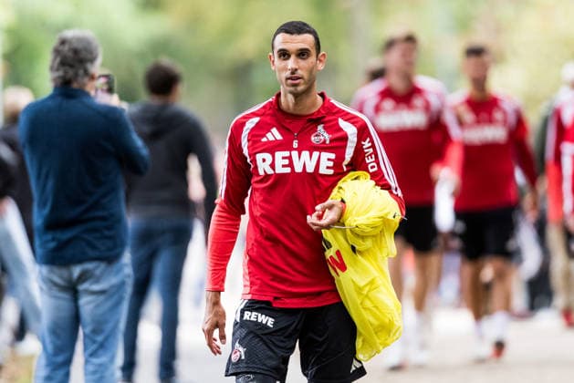 COLOGNE, GERMANY - SEPTEMBER 03: Ellyes Skhiri (1. FC Koeln, 6) during a training session of season 2026 27 at Geissbockheim on September 03, 2026 in Cologne, Germany. North Rhine Westphalia Germany Copyright: xSteffiexWunderlx