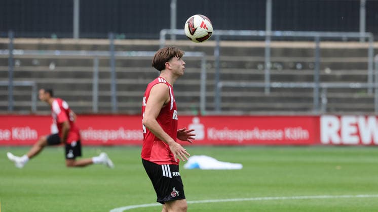 Training, 1. FC Köln, Mickey Moore (1. FC Köln), 03.09.2026, Bild: *** Local Caption *** *** Sports Training, 1 FC Köln, Mickey Moore 1 FC Köln, September 3, 2026, Image *** Local Caption ***