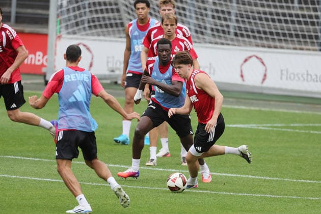 Training, 1. FC Köln, Mickey Moore (1. FC Köln), 03.09.2026, Bild: *** Local Caption *** *** Sports Training, 1 FC Köln, Mickey Moore 1 FC Köln, September 3, 2026, Image *** Local Caption ***