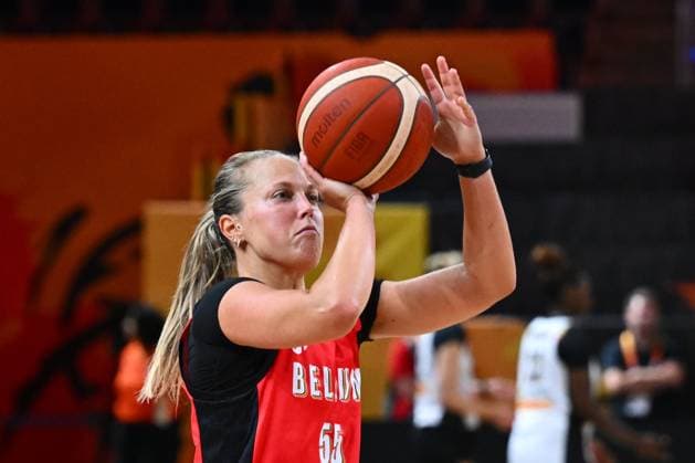 Belgium v Turkey - FIBA Women s Basketball World Cup 2026 Media Activities 03 09 2026 BERLIN, GERMANY - SEPTEMBER 03 : Allemand Julie guard of Belgian Cats pictured during media activities ahead of the upcoming FIBA Women s Basketball World Cup group C phase match between Belgium and Turkey in Berlin on September 3, 2026 in Berlin, Germany, 03 09 2026 Berlin Germany  Copyright: xVincentxKalutx